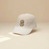 Knitted perforated baseball cap, breathable, comfortable, anti-slip, sweat-absorbing, sun-protective casual cap Specification image